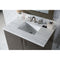 James Martin Metropolitan 36" Silver Oak Single Vanity with 3 cm Arctic Fall Solid Surface Top 850-V36-SOK-3AF