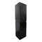 Bellaterra Wall Mount Linen Cabinet  Black