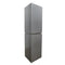 Bellaterra Wall Mount Linen Cabinet  Gray