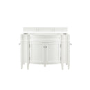 James Martin Brittany 46" Single Vanity Bright White 650-V46-BW