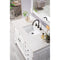 James Martin Brookfield 48" Bright White Single Vanity with 3 cm Eternal Jasmine Pearl Quartz Top 147-V48-BW-3EJP