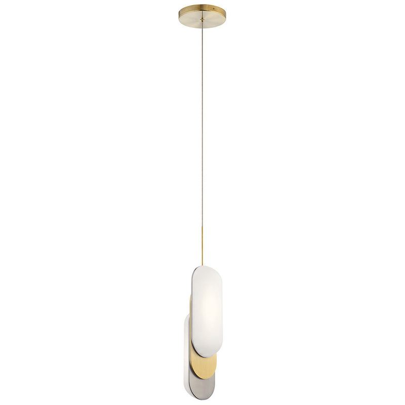 Kichler Shima LED 3000K 5.75" Pendant Champagne Gold 83210CG