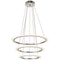 Kichler Hyvo 3 Ring LED Pendant Brushed Nickel 83669