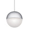 Kichler Moonlit LED 3000K 7.75" Pendant Chrome with White Glass 83854CHWH