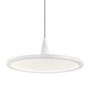 Kichler Jeno LED 3000K 9" Pendant White 83962WH