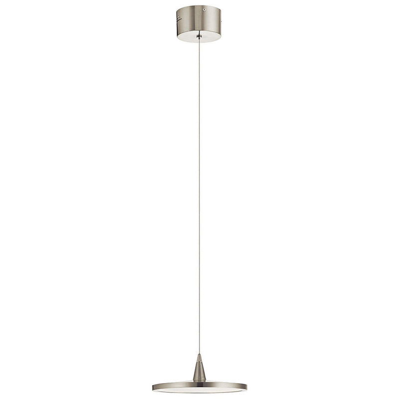 Kichler Jeno 1 Light Mini Pendant Brushed Nickel 83963