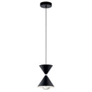 Kichler Kordan 11" 1 Light LED Mini Pendant Matte Black 84112