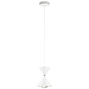 Kichler Kordan 3000K LED 1 Light Pendant Matte White 84112MWH