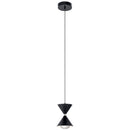 Kichler Kordan 9" 1 Light LED Mini Pendant Matte Black 84130