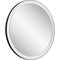 Kichler Ryame Round Lighted Mirror Black 84169