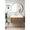 James Martin Mercer Island 36" Single Vanity Latte Oak with Glossy White Composite Top 389-V36-LTO-A-GW