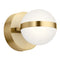 Kichler Brettin LED 3000K 5.25" Wall Sconce Champagne Gold 85090CG