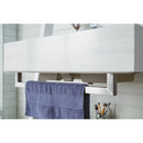 James Martin Lakeside 30" Single Vanity Glossy White with Arctic Fall Solid Surface Top 410-V30-GW-AF