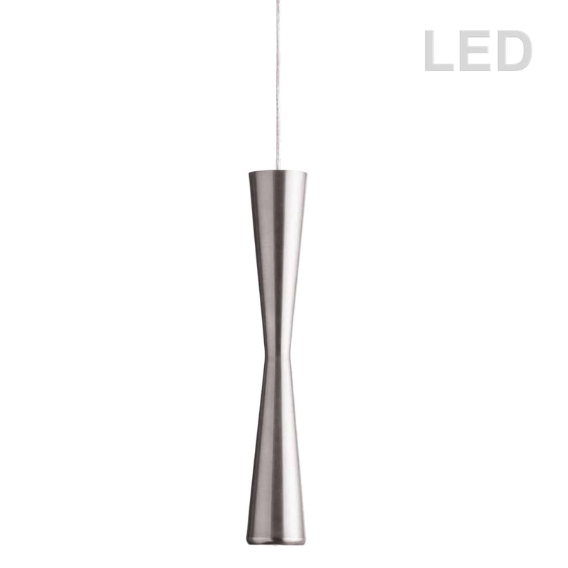 Dainolite 5W Pendant Satin Chrome Finish 8901LED-1P-SC