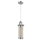 Quincy Hall Mini Pendant shown in the Polished Chrome finish with a Polished Chrome shade