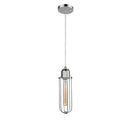 Muselet Mini Pendant shown in the Polished Chrome finish with a Polished Chrome shade