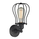 Innovations Lighting Muselet 1 Light Sconce Part Of The Austere Collection 900-1W-BK-CE513-BK