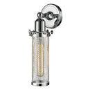 Quincy Hall Sconce shown in the Polished Chrome finish with a Polished Chrome shade