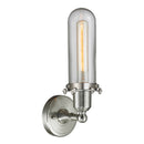 Innovations Lighting Centri 1 Light Sconce Part Of The Austere Collection 900-1W-SN-CE228-SN-CL-LED