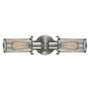 Quincy Hall Bath Vanity Light shown in the Brushed Satin Nickel finish with a Brushed Satin Nickel shade