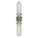 Innovations Lighting Centri 2 Light Bath Vanity Light Part Of The Austere Collection 900-2W-SN-CE228-SN-CL-LED