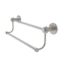 Allied Brass Mercury Collection 18 Inch Double Towel Bar 9072-18-SN