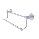 Allied Brass Mercury Collection 18 Inch Double Towel Bar with Dotted Accents 9072D-18-SCH