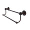 Allied Brass Mercury Collection 36 Inch Double Towel Bar with Groovy Accents 9072G-36-VB