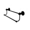 Allied Brass Mercury Collection 30 Inch Double Towel Bar with Twist Accents 9072T-30-BKM