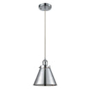 Appalachian Mini Pendant shown in the Polished Chrome finish with a Polished Chrome shade