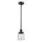 Bell Mini Pendant shown in the Oil Rubbed Bronze finish with a Clear shade