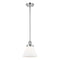 Cone Mini Pendant shown in the Polished Chrome finish with a Matte White shade