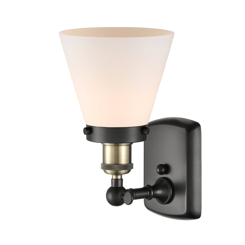 Innovations Lighting Small Cone 1 Light Sconce Part Of The Ballston Collection 916-1W-BAB-G61-LED