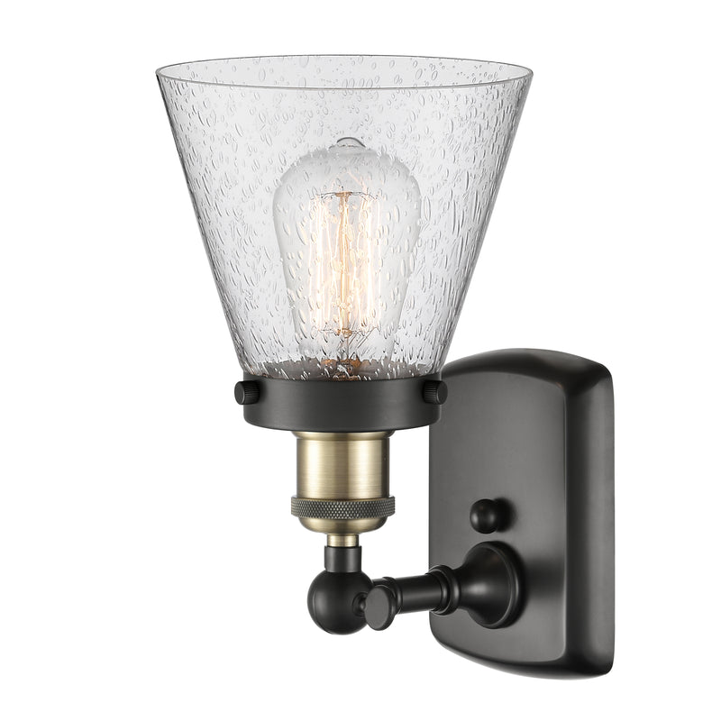 Innovations Lighting Small Cone 1 Light Sconce Part Of The Ballston Collection 916-1W-BAB-G64