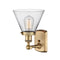 Innovations Lighting Large Cone 1 Light Sconce Part Of The Ballston Collection 916-1W-BB-G42