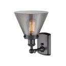 Innovations Lighting Large Cone 1 Light Sconce Part Of The Ballston Collection 916-1W-BK-G43