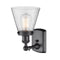 Innovations Lighting Small Cone 1 Light Sconce Part Of The Ballston Collection 916-1W-BK-G64