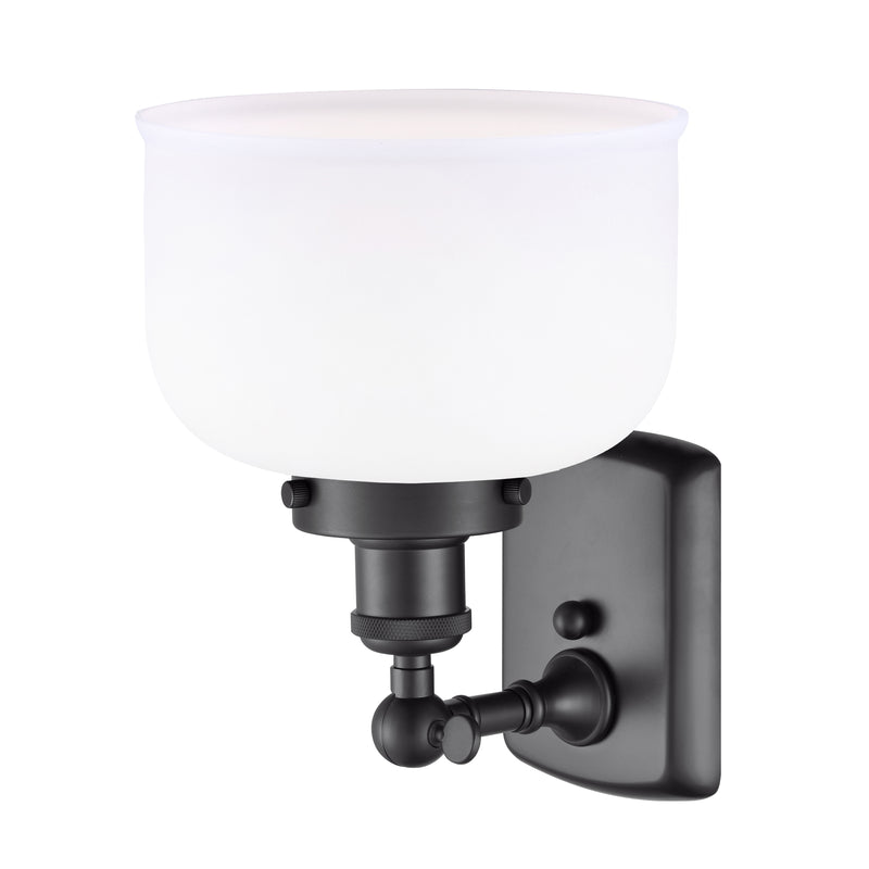 Innovations Lighting Large Bell 1 Light Sconce Part Of The Ballston Collection 916-1W-BK-G71-LED