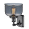 Innovations Lighting Large Bell 1 Light Sconce Part Of The Ballston Collection 916-1W-BK-G73