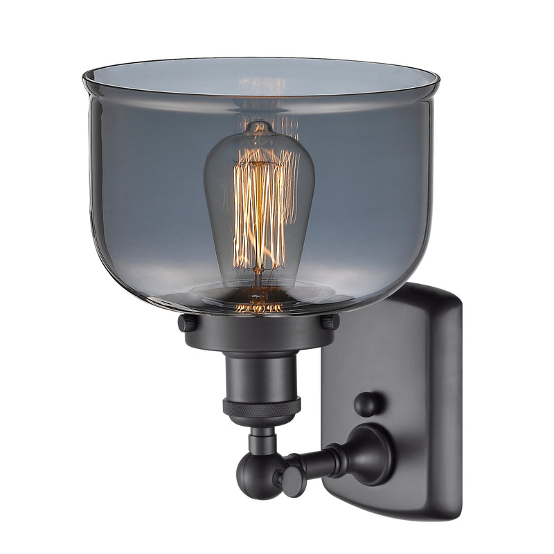 Innovations Lighting Large Bell 1 Light Sconce Part Of The Ballston Collection 916-1W-BK-G73-LED