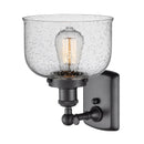 Innovations Lighting Large Bell 1 Light Sconce Part Of The Ballston Collection 916-1W-BK-G74