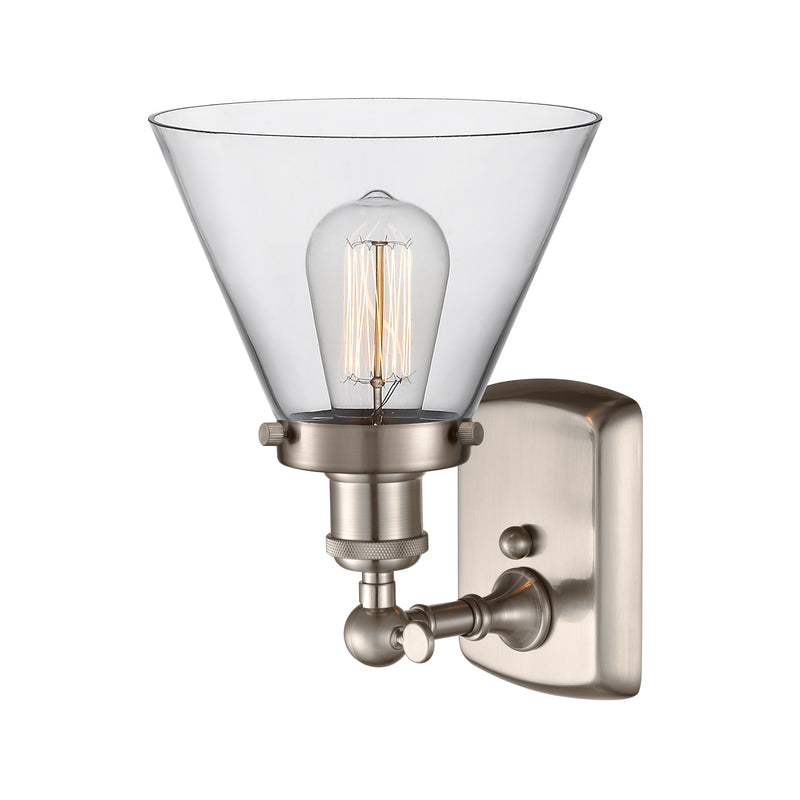 Innovations Lighting Large Cone 1 Light Sconce Part Of The Ballston Collection 916-1W-SN-G42