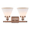 Innovations Lighting Large Cone 2 Light Bath Vanity Light Part Of The Ballston Collection 916-2W-AC-G41-LED