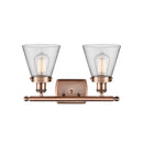 Innovations Lighting Small Cone 2 Light Bath Vanity Light Part Of The Ballston Collection 916-2W-AC-G62