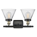 Innovations Lighting Large Cone 2 Light Bath Vanity Light Part Of The Ballston Collection 916-2W-BAB-G42-LED