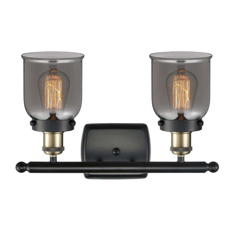 Innovations Lighting Small Bell 2 Light Bath Vanity Light Part Of The Ballston Collection 916-2W-BAB-G53-LED