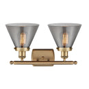 Innovations Lighting Large Cone 2 Light Bath Vanity Light Part Of The Ballston Collection 916-2W-BB-G43-LED