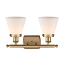 Innovations Lighting Small Cone 2 Light Bath Vanity Light Part Of The Ballston Collection 916-2W-BB-G61