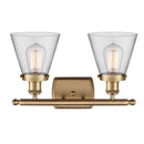 Innovations Lighting Small Cone 2 Light Bath Vanity Light Part Of The Ballston Collection 916-2W-BB-G62