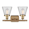 Innovations Lighting Small Cone 2 Light Bath Vanity Light Part Of The Ballston Collection 916-2W-BB-G62